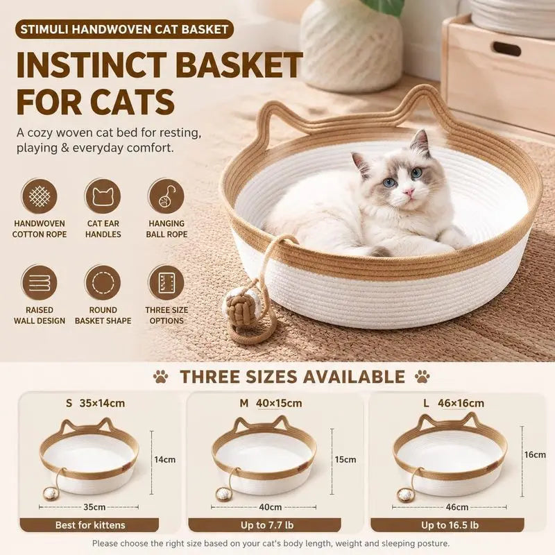 NidoCat - Cama 2 en 1 Relajo y Rascador para tu Regalón