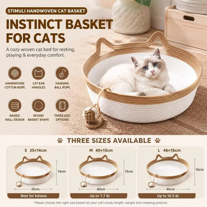 NidoCat - Cama 2 en 1 Relajo y Rascador para tu Regalón