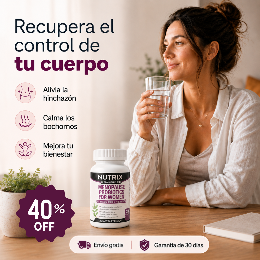 Menobalance™ -  Alivio natural de los síntomas de la menopausia