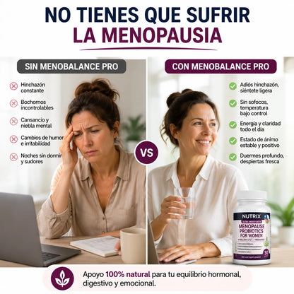 Menobalance™ -  Alivio natural de los síntomas de la menopausia